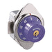 Master Lock 1652MD Built-In Combination Lock with Green Metal Dial Single Point Latch Lockers - Hinged on Right-Master Lock-Purple-1652MDPRP-HodgeProducts.com
