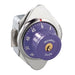 Master Lock 1654MD Built-In Combination Lock with Metal Dial for Horizontal Latch Box Lockers - Hinged on Right-Master Lock-Purple-1654MDPRP-HodgeProducts.com