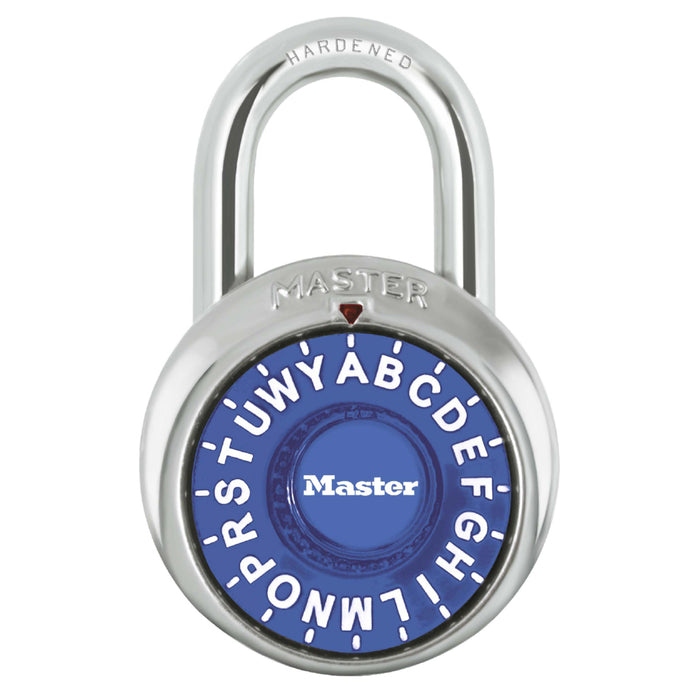 Master Lock 1573 1-7/8in (48mm) General Security Combination Padlock-Master Lock-Blue-1573BLU-HodgeProducts.com