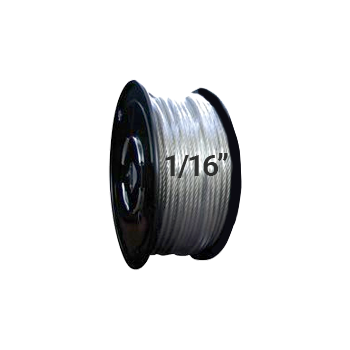 Hodge Products 21002 - 1/16" Diameter Aircraft Cable 7 x 7-Hodge Products-21002-HodgeProducts.com