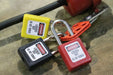 Master Lock 410 Zenex™ Thermoplastic Safety Padlock, 1-1/2in (38mm) Wide with 1-1/2in (38mm) Tall Shackle-Keyed-Master Lock-HodgeProducts.com