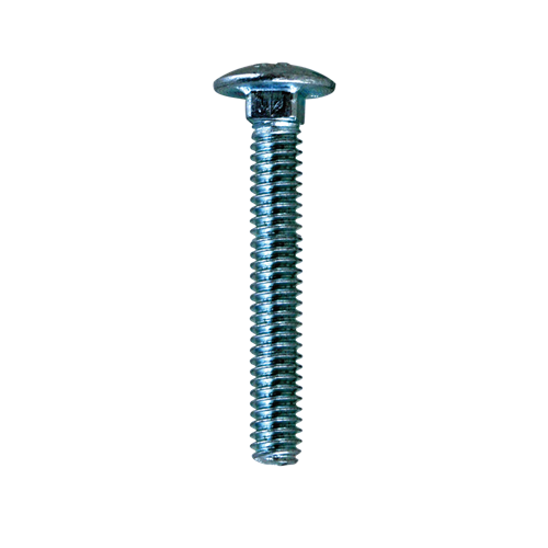 Hodge Products Inc CB0432Z 1/4" x 2" Carriage Bolts-Hodge Products Inc-CB0432Z-HodgeProducts.com