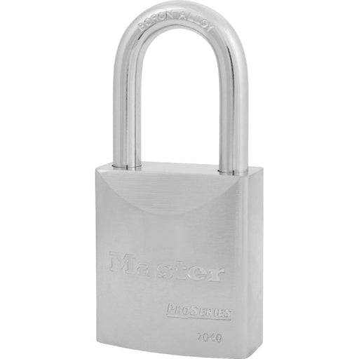 Master Lock 4150 V-Line Brass Padlock 1-7/8in (48mm) Wide