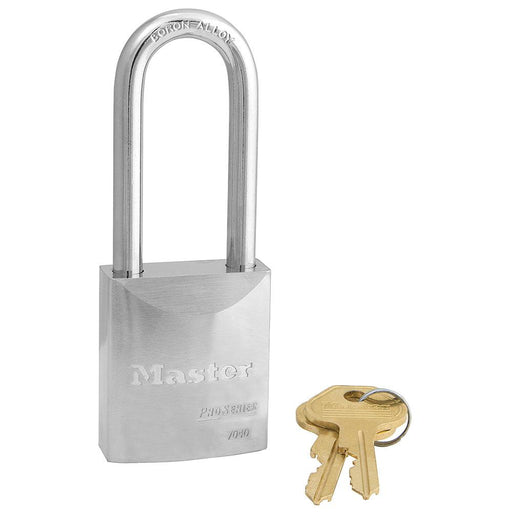Master Lock 7040 ProSeries® Solid Steel Rekeyable Padlock 1-3/4in (44mm) Wide-Keyed-Master Lock-Keyed Alike-2-7/16in (61mm)-7040KALJ-HodgeProducts.com