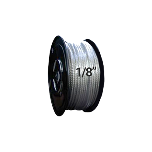Hodge Products 25056 - 1/8" Diameter Aircraft Cable 7 x 19 - Reel of 1000 ft-Hodge Products-25056-HodgeProducts.com
