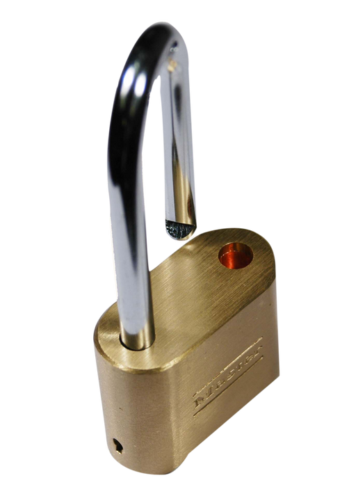 Master Lock 175LH 2 in (51mm) Wide Resettable Combination Brass Padlock with 2-1/4in (57mm) Shackle-Combination-Master Lock-175LH-HodgeProducts.com
