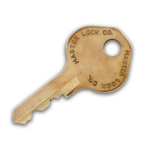 Master Lock K1525 Control Key for 1525 and 2010 Padlocks-Cut Key-Master Lock-K1525-HodgeProducts.com