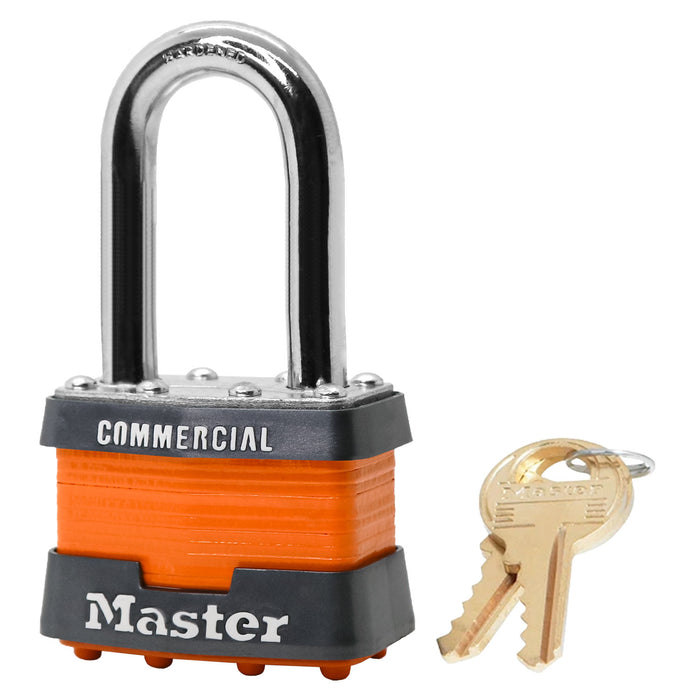 Master Lock 1LF Laminated Steel Padlock 1-3/4in (44mm) Wide