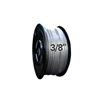 Hodge Products 25012 - 3/8" Diameter Aircraft Cable 7 x 19-Hodge Products-25012-HodgeProducts.com