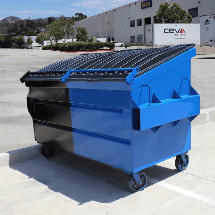 Split Containers, Trash and Recycling Containers