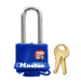 Master Lock 312 Laminated Steel Padlock 1-9/16in (40mm) wide-Keyed-Master Lock-Keyed Different-2in-312LH-HodgeProducts.com