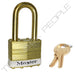 Master Lock 2B Laminated Brass Padlock with Brass Shackle 1-3/4in (44mm) wide-Master Lock-Keyed Alike-1-1/2in-2KABLFWHT-HodgeProducts.com