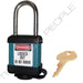 Master Lock 410COV Padlock with Plastic Cover 1-1/2in (38mm) wide-Master Lock-Keyed Alike-1-1/2in-410KATEALCOV-HodgeProducts.com