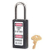 Master Lock 411 Zenex™ Thermoplastic Safety Padlock, 1-1/2in (38mm) Wide with 1-1/2in (38mm) Tall Shackle-Keyed-Master Lock-Black-Keyed Alike-411KABLK-HodgeProducts.com