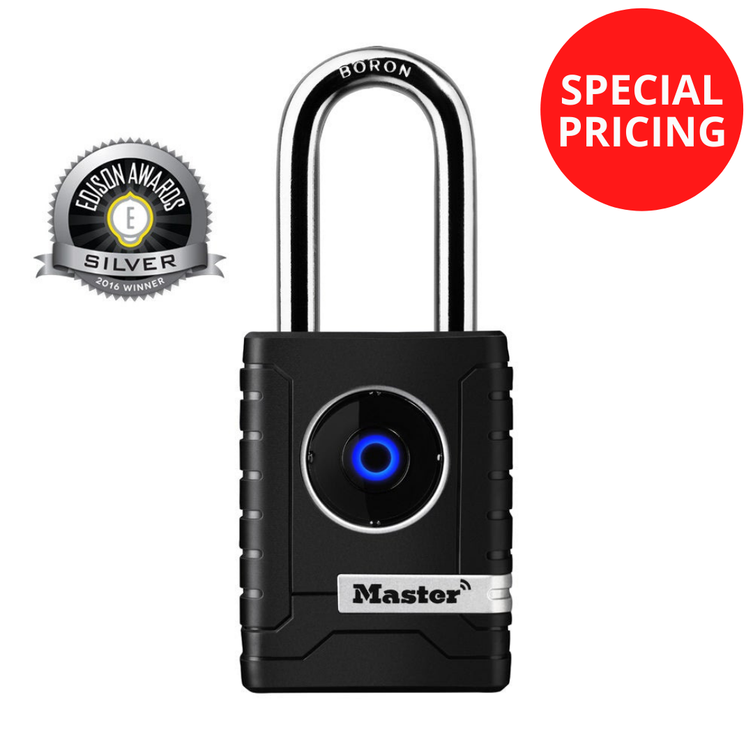 Master Lock 4401LHEC Bluetooth Outdoor Padlock for Business