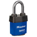 Master Lock 6121 ProSeries® Weather Tough® Laminated Steel Rekeyable Padlock 2-1/8in (54mm) Wide-Keyed-Master Lock-Blue-Keyed Alike-6121KALFBLU-HodgeProducts.com