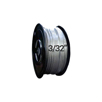 Hodge Products 21004 - 3/32" Diameter Aircraft Cable 7 x 7-Hodge Products-21004-HodgeProducts.com
