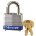 Master Lock 7 Laminated Steel Padlock 1-1/8in (29mm) Wide-Keyed-Master Lock-Keyed Alike-9/16in-7KA-MasterLocks.com