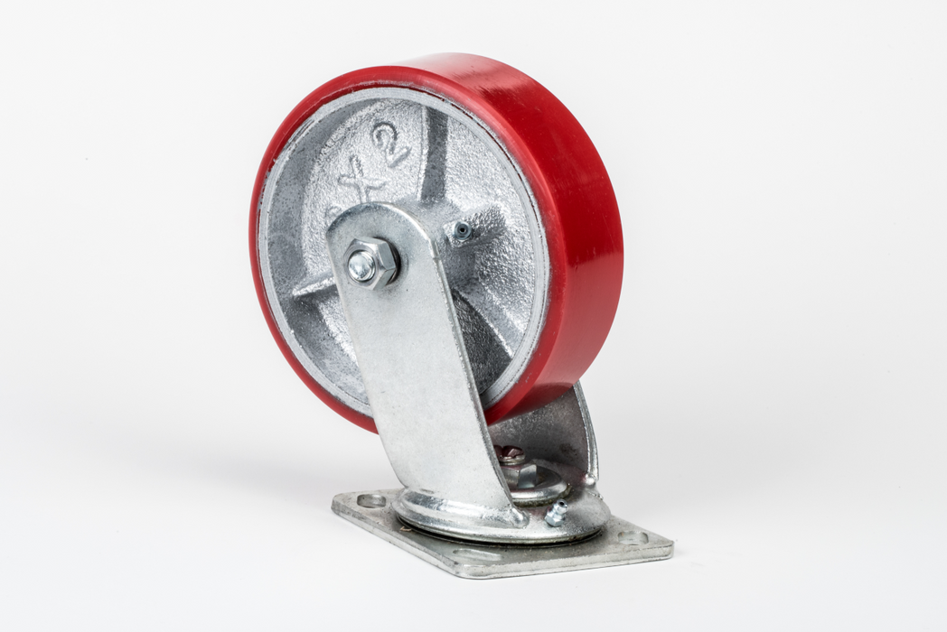 Hodge Products 90062SPU 6 x 2 Polyurethane Swivel Caster-Hodge Products-90062SPU-HodgeProducts.com