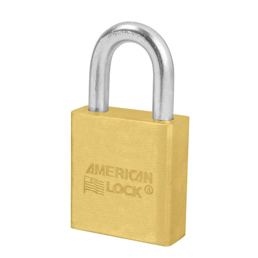 American Lock A20 Solid Brass Padlock 1-3/4in (44mm) Wide-Keyed-American Lock-Keyed Alike-A20KA-HodgeProducts.com