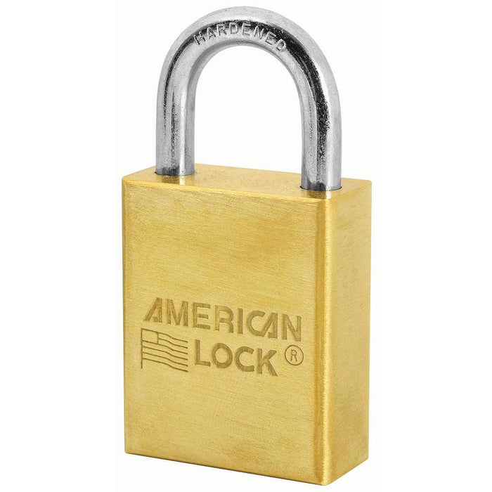 American Lock A40 Solid Brass Padlock 1-1/2in (38mm) Wide-Keyed-American Lock-Keyed Alike-A40KA-HodgeProducts.com