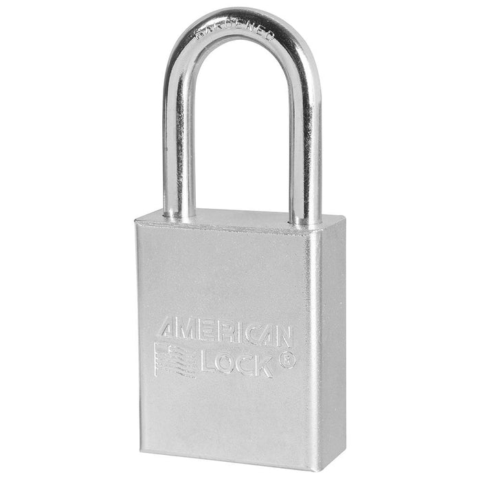 American Lock A5101 1-1/2in (38mm) Solid Steel Rekeyable Padlock with 1-1/2in (38mm) Shackle-Keyed-American Lock-Keyed Alike-A5101KA-HodgeProducts.com