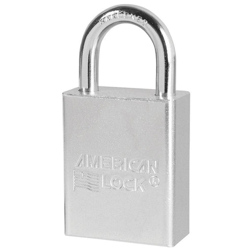 American Lock A6100 Solid Steel Rekeyable 6-Padlock 1-1/2in (38mm) Wide-Keyed-American Lock-Keyed Alike-A6100KA-HodgeProducts.com