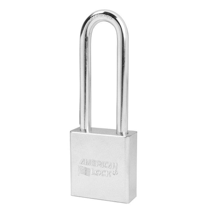 American Lock A6202 1-3/4in (44mm) Solid Steel Rekeyable 6-Padlock with 3in (76mm) Shackle-Keyed-American Lock-Keyed Alike-A6202KA-HodgeProducts.com