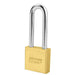 American Lock A6572 2in (51mm) Solid Brass 6-Padlock with 3in (76mm)Shackle-Keyed-American Lock-Keyed Alike-A6572KA-HodgeProducts.com