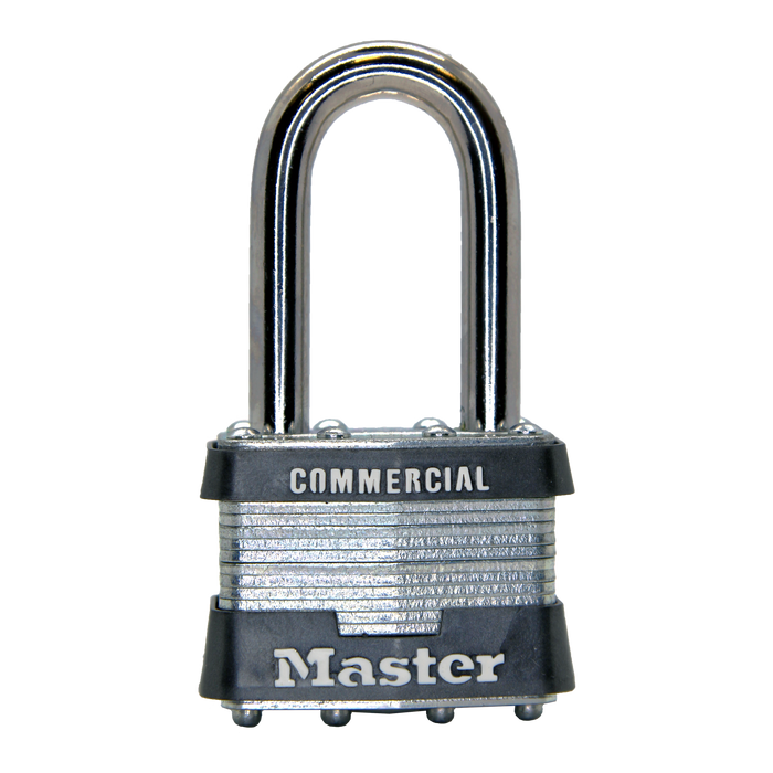 Master Lock 1 Laminated Steel Padlock 1-3/4in (44mm) Wide-Keyed-Master Lock-HodgeProducts.com