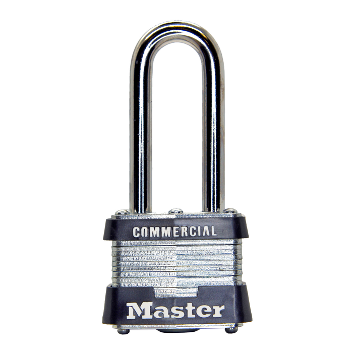 Master Lock 3 Laminated Steel Padlock 1-9/16in (40mm) Wide-Keyed-Master Lock-HodgeProducts.com