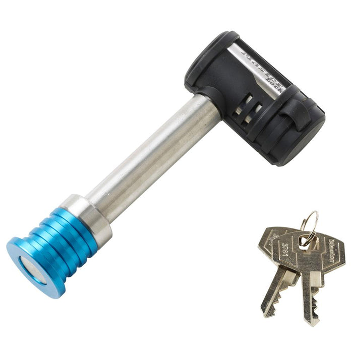 Master Lock 1480 Class III/IV Stainless Steel Barbell™ Receiver Lock 5/8in (16mm) Wide-Keyed-Master Lock-1480KA-HodgeProducts.com