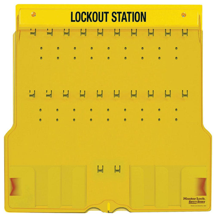Master Lock 1484 20-Lock Padlock Station, Unfilled-Other Security Device-Master Lock-1484B-HodgeProducts.com