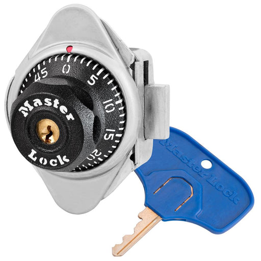 Master Lock 1637MKADA ADA Compliant Built-In Combination Lock with Metal Dial for Lift Handle Lockers - Hinged on Left-Combination-Master Lock-1637MKADA-HodgeProducts.com