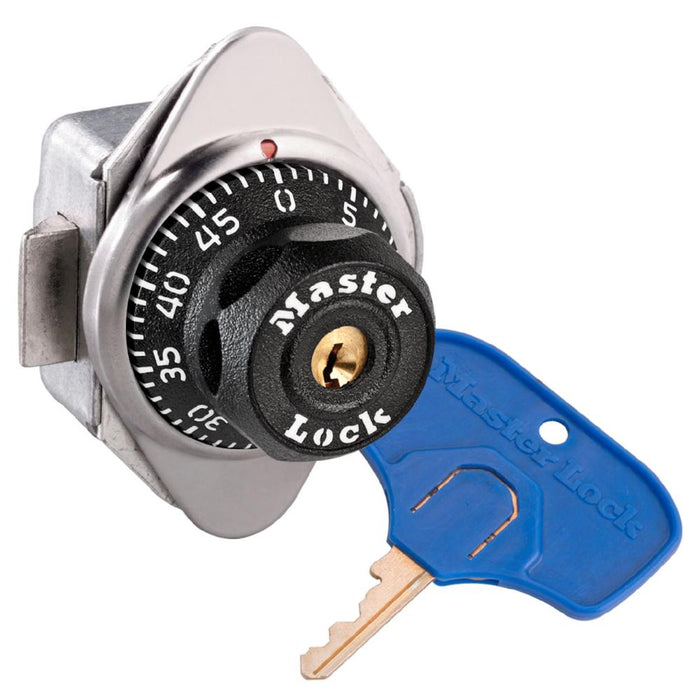 Master Lock 1656MKADA ADA Compliant Built-In Combination Lock for Single Point Horizontal Latch Lockers - Hinged on Right-Combination-Master Lock-1656MKADA-HodgeProducts.com