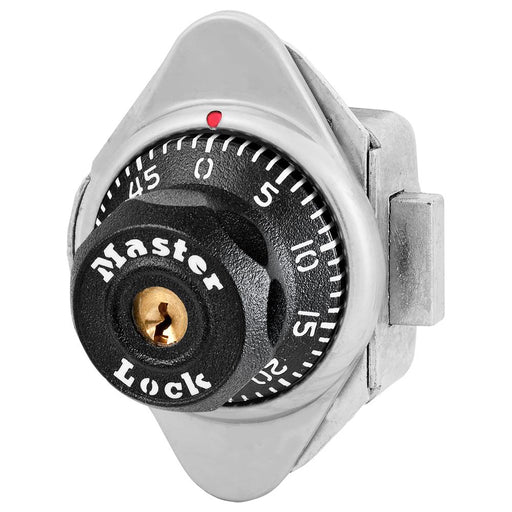 Master Lock 1671 Built-In Combination Lock for Lift Handle, Single Point and Box Lockers - Hinged on Left-Combination-Master Lock-1671-HodgeProducts.com