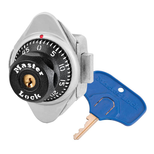 Master Lock 1677MKADA ADA Compliant Built-In Combination Lock with Metal Dial for Lift Handle and Single Point Horizontal Latch Lockers - Hinged on Left-Combination-Master Lock-1677MKADA-HodgeProducts.com