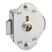 Master Lock 1714 Built-In Springbolt Keyed Lock for Lift Handle, Single Point Horizontal Latch and Box Lockers-Keyed-Master Lock-Keyed Different-1714-HodgeProducts.com