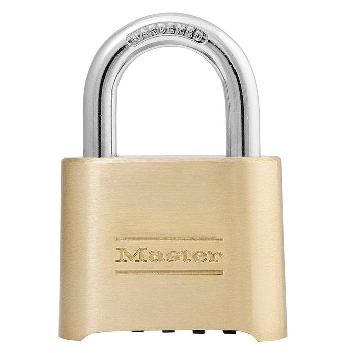 Master Lock 175D Set Your Own Combination Solid Body Padlock 2in (51mm) Wide-Combination-Master Lock-175D-HodgeProducts.com