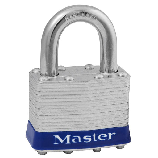 Master Lock 1UP Laminated Steel Padlock, Universal Pin 1-3/4in (44mm) Wide-Keyed-Master Lock-1UP-HodgeProducts.com