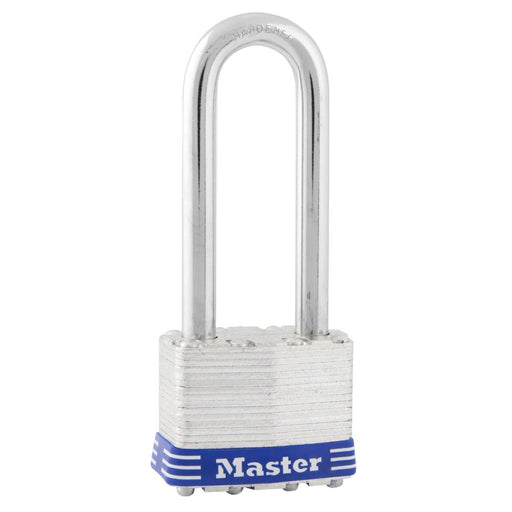 Master Lock 1D 1-3/4in (44mm) Wide Laminated Steel Padlock with 2-1/2in (64mm) Shackle-Keyed-Master Lock-1DLJ-HodgeProducts.com