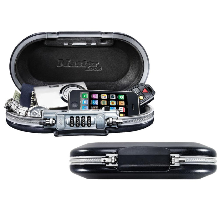 Master Lock 5900D Set Your Own Combination Portable Personal Safe; Gray-Combination-Master Lock-5900D-HodgeProducts.com