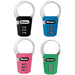Master Lock 1550DAST Set Your Own Combination Backpack Lock; Assorted Colors-Combination-Master Lock-1550DAST-HodgeProducts.com