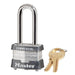 Master Lock 3DLHCOM 1-9/16in (40mm) Wide Laminated Steel Padlock with 2in (51mm) Shackle-Keyed-Master Lock-3DLHCOM-HodgeProducts.com