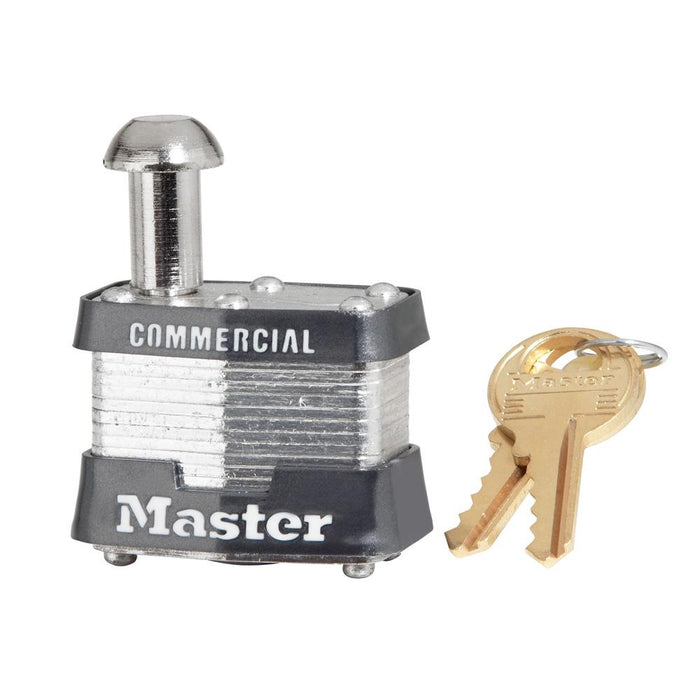 Master Lock 443 Laminated Steel Vending and Meter Padlock 1-9/16in (40mm) Wide-Keyed-Master Lock-443KA-HodgeProducts.com
