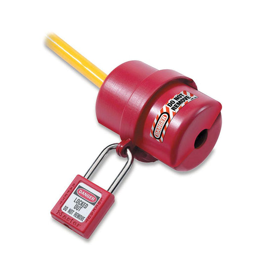 Master Lock 487 Rotating Electrical Plug Lockout, 110 and 220 Volt Plugs-Other Security Device-Master Lock-487-HodgeProducts.com