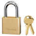 Master Lock 575DPF Solid Brass Body Padlock 1-1/2in (38mm) Wide-Keyed-Master Lock-575DPF-HodgeProducts.com