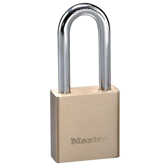 Master Lock 576DLHPF 1-3/4in (44mm) Wide Solid Brass Body Padlock with 2in (51mm) Shackle-Keyed-Master Lock-576DLHPF-HodgeProducts.com
