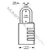 Master Lock 643D Set Your Own Combination Padlock 1-9/16in (40mm) Wide-Combination-Master Lock-643D-HodgeProducts.com
