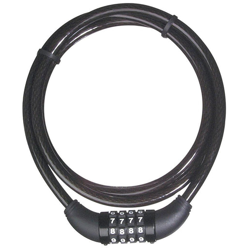 Master Lock 8119DPF 5ft (1.5m) Long x Diameter Set Your Own Combination Cable Lock 3/8in (10mm) Wide-Combination-Master Lock-8119DPF-HodgeProducts.com